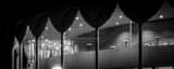 Panoramic The Gammage Auditorium black and white Photography