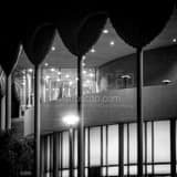 Square The Gammage Auditorium black and white Photography