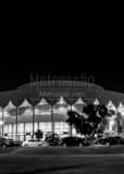 Vertical The Gammage Center at Night Photography