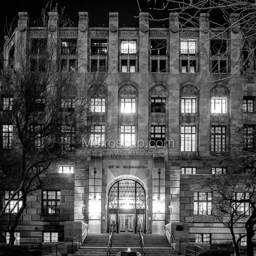 The Maricopa County Courthouse in Phoenix -- Phoenix Black and White Pictures