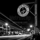 Square Old Town Scottsdale at Night Photography