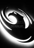 Vertical The Phoenix Logo landscape black and white Photography