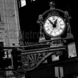 Square The Kauffmans Clock black and white Photos