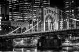 Horizontal The Ninth Avenue Bridge black and white Photos
