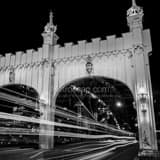 Square The Smithfield Bridge at Night black and white Photos