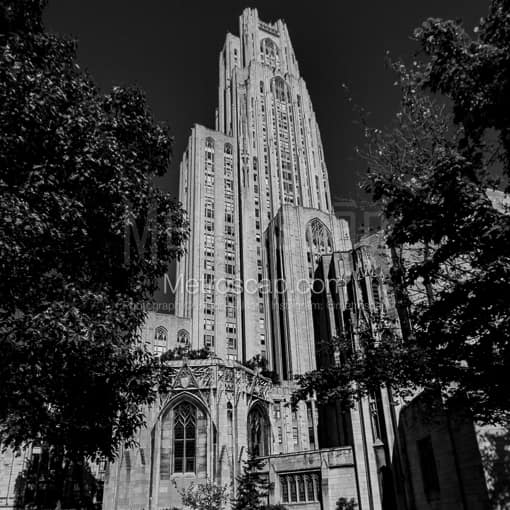 The Cathedral of Learning -- Pittsburgh Black and White Photos