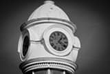 Horizontal The Plain City Clock Tower black and white Photos
