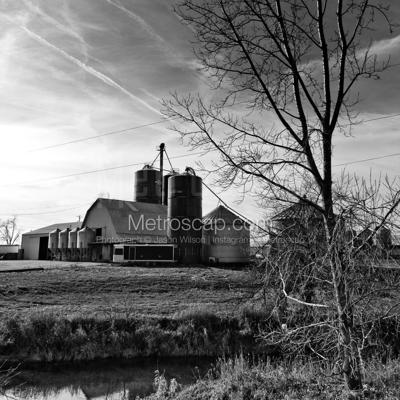 A Quaint Ohio Farm black and white Photos A Quaint Ohio Farm black and white Photos square crop
