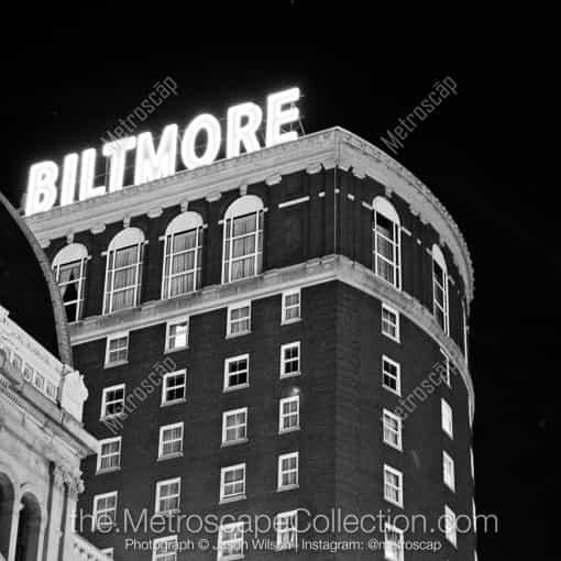 The Providence Biltmore Hotel -- Providence Black and White Photography