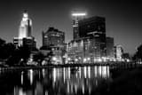 Horizontal The Providence Skyline from Gardner Jackson Park Photography