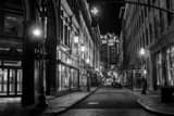 Horizontal Westminster Mall and Union Street black and white Photographs