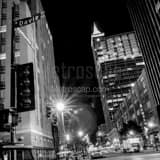 Square Davie and Fayetteville in Downtown Raleigh black and white Pictures