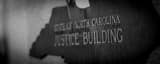 Panoramic The State of NC Justice Building black and white Photography