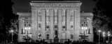 Panoramic The North Carolina State Capitol Building black and white Photography