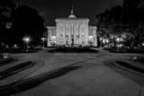 Horizontal The Fayetteville Street Side of the NC Capitol Building black and white Pictures