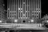 Horizontal The Wake County Courthouse black and white Photography