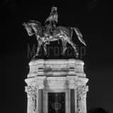Square The General Robert E Lee Monument black and white Photos