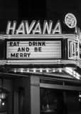 Vertical The Havana 59 Sign black and white Photos