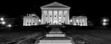 Panoramic The Stairway to the Virginia Statehouse black and white Photos