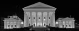 Panoramic The Virginia Statehouse black and white Photos
