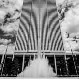 Square The LDS Office Building black and white Pictures