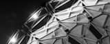Panoramic Hoberman Arch Detail black and white Pictures