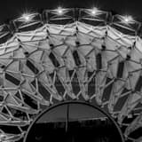 Square The Hoberman Arch black and white Pictures
