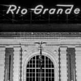 Square Rio Grande Station black and white Pictures