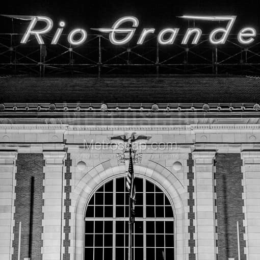 Rio Grande Station -- Salt Lake City Black and White Photography