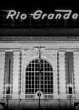 Vertical Rio Grande Station black and white Pictures