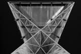 Horizontal The Salt Lake City Olympic Cauldron black and white Pictures