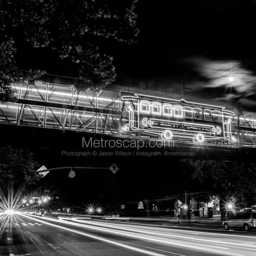Trolly Square in Salt Lake City -- Salt Lake City Black and White Photography