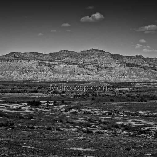 Salt Lake City Black and White Photos of Some Mountains to the South East of Salt Lake City Some Mountains to the South East of Salt Lake City -- Salt Lake City Black and White Photos