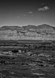 Vertical Some Mountains to the South East of Salt Lake City black and white Pictures