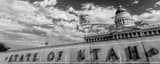 Panoramic The Utah State Capitol black and white Pictures