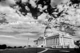 Horizontal The Utah Capitol Building in the Morning black and white Pictures