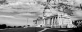 Panoramic The Utah Capitol Building in the Morning black and white Pictures