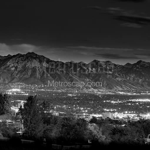 The Wasatch Mountains -- Salt Lake City Black and White Photography