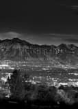 Vertical The Wasatch Mountains black and white Pictures