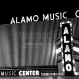 Square The Alamo Music Center Framed Photos