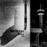 Square Beethoven Hall and the Tower of the Americas black and white Photos