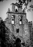 Vertical The Bells Atop Mission Espada Framed Photos
