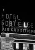 Vertical The Hotel Robert E Lee in downtown San Antonio Framed Photos