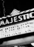 Vertical The Majestic Theater Sign Framed Photos