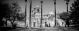 Panoramic Mission Concepcion black and white Photos