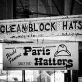 Square Paris Hatters Framed Photos