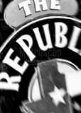 Vertical The Republic of Texas black and white Photos