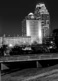 Vertical The Weston Center and Crown Plaza Buildings Framed Photos