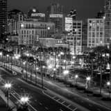 Square Downtown San Diego above Convention Center Drive Framed Photos