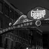 Square The Gaslamp Quarter Arch Over 5th Avenue Framed Photos
